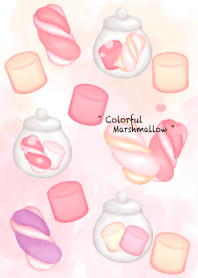 Happy colorful marshmallow 47