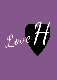 LOVE INITIAL "H" THEME 13