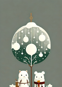 Natal, sepasang, makhluk lucu4