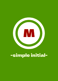 simple initial-M- THEME 90