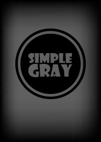 Simple gray and Black