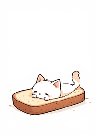 Q版かわいい貓
