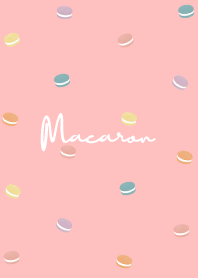 colorful marcaron - coral