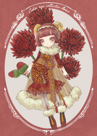 牡羊座 -お花と12星座-
