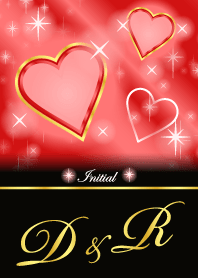 D&R -Initial-Love forecast-Red Heart