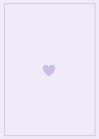 heart & frame - lavender