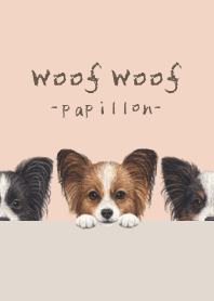 Woof Woof - Papillon - SHELL PINK