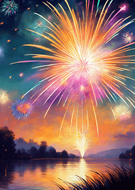 Beautiful Fireworks Theme#376