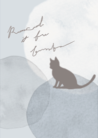 Simple and stylish flower and cat13