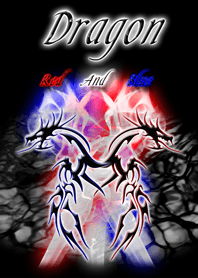 Dragon of red and blue Ver10