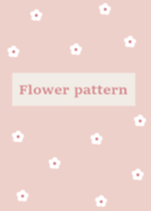 flower pattern#dustypink