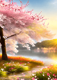 Beautiful real scenery(Spring-467)