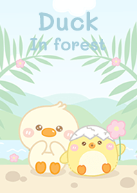 Duck in forest!