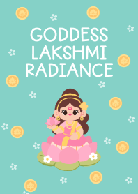 Goddess Lakshmi Radiance (pastel)