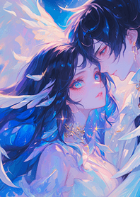 다정한 천사 커플 ❤