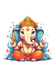 Lord Ganesha, god of fortune