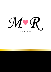 LOVE INITIAL-M&R 25