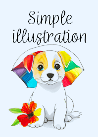 simple illustration16blue_JP