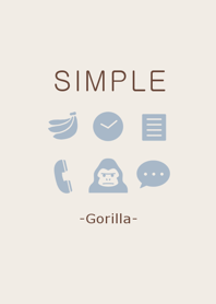 SIMPLE -Gorilla- Blue ver1.2