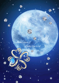 Lucky Clover & Lucky blue bird Blue moon