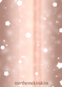 Pink gold and, softness, star