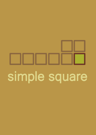 シンプル-Square