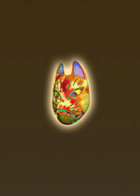 Lucky fox face Yellow