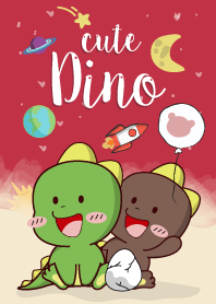 Cute Dino.(Red Galaxy Ver.)