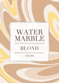 ウォーターマーブル Blond