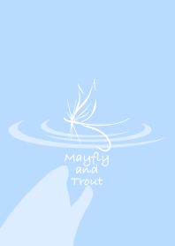 Mayfly & Trout