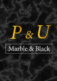 P&U-Marble&Black-Initial