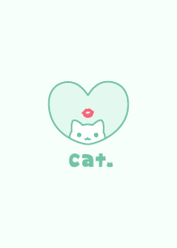 ねこ唇[グリーン]