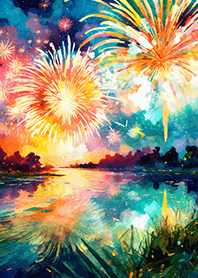 Beautiful Fireworks Theme#466