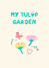 my tulip garden