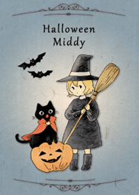 Middy Cat Halloween2019