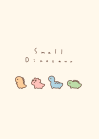 Small Dinosaur 2 /pink green beige +col