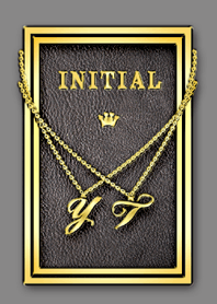 Initial Y T/ Gold