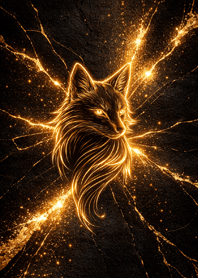 Wealth UP|Golden Spark Mystic Fox