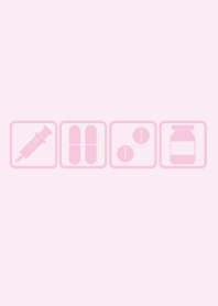 Medical care, simple pink