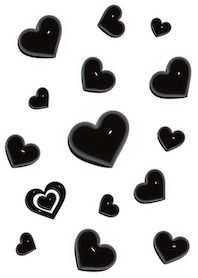 3D ホワイトブラック