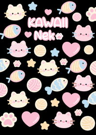 Kawaii Neko pastel