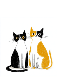 High-Contrast Meow Mix