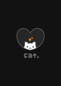 Cat Glitter - Black