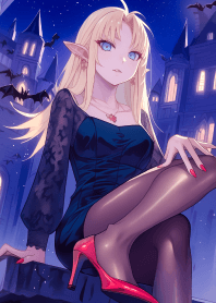 超美麗吸血鬼精靈女王