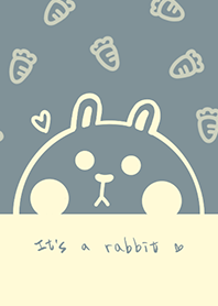 Bunny and Carrot J-Grey Indigo (Ye5)