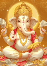 Ganesha win llottery good fortune wealth