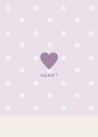 Heart&Polka Dots//Be&Br//Iris Purple/06