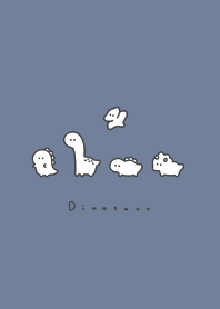 小恐龍 : gray blue