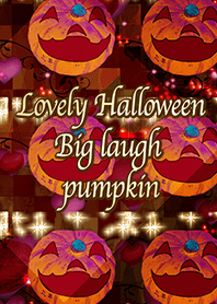Lovely Halloween Big laugh pumpkin
