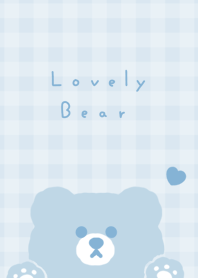 หมีน่ารัก / aqua blue
